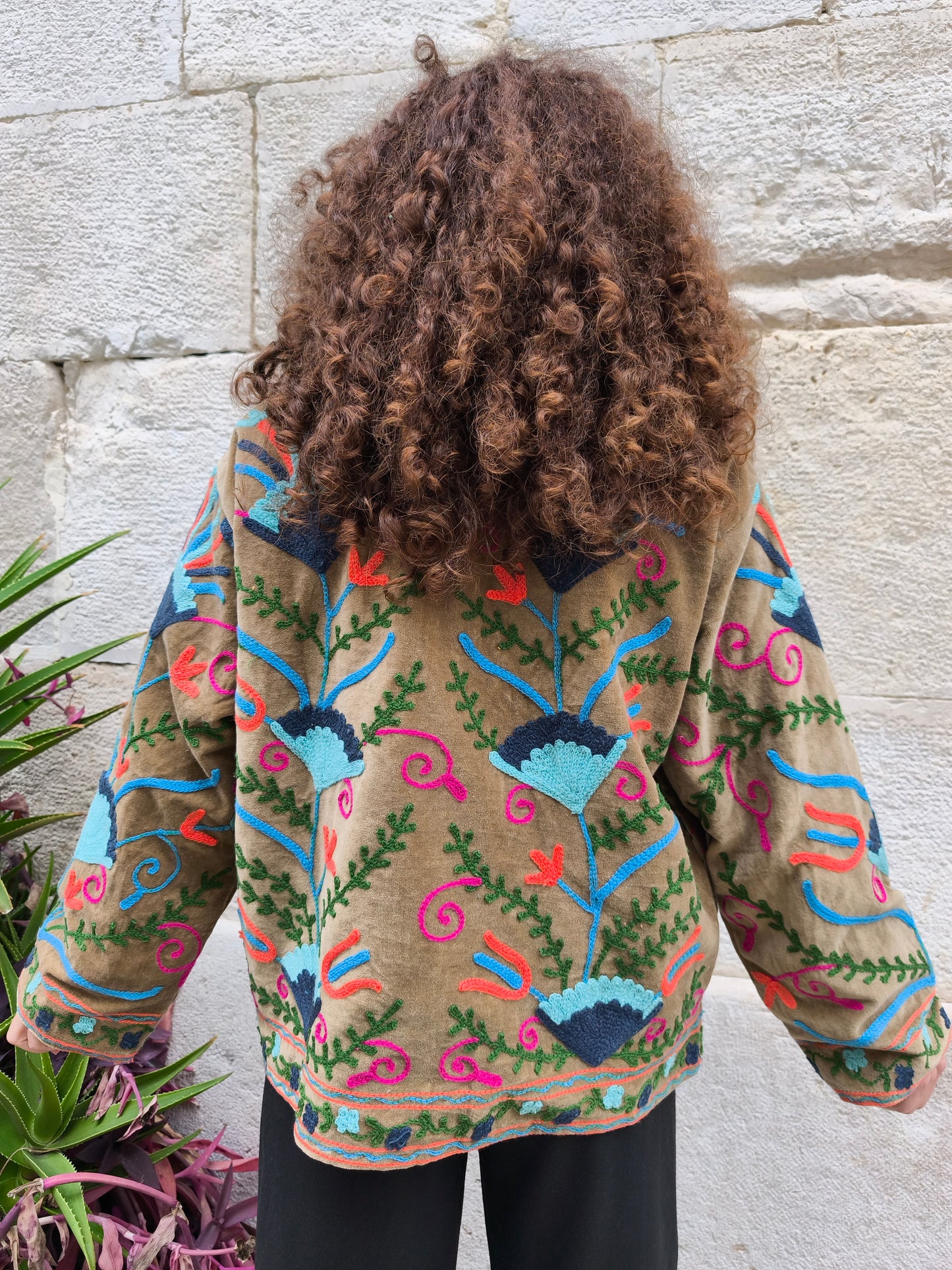 Giacca Velluto Suzani India 26S