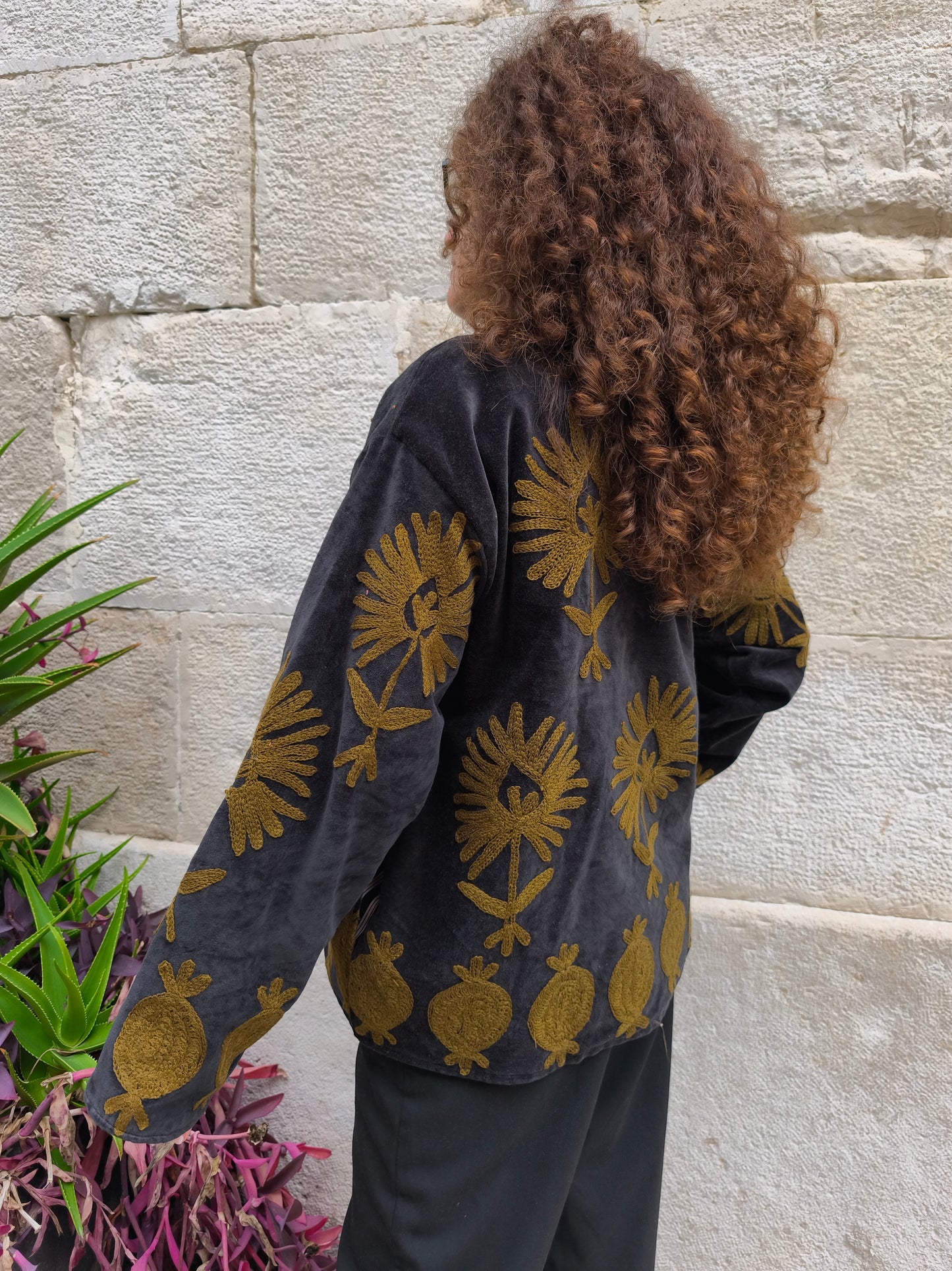 Giacca Velluto Suzani India 20S