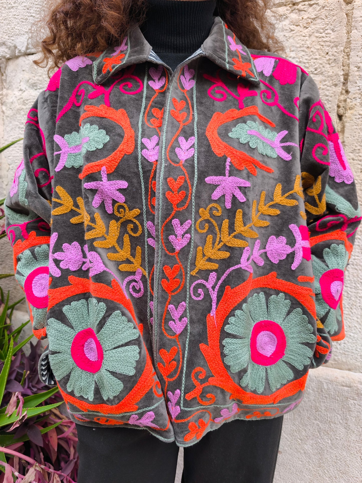 Giacca Velluto Suzani India 25S