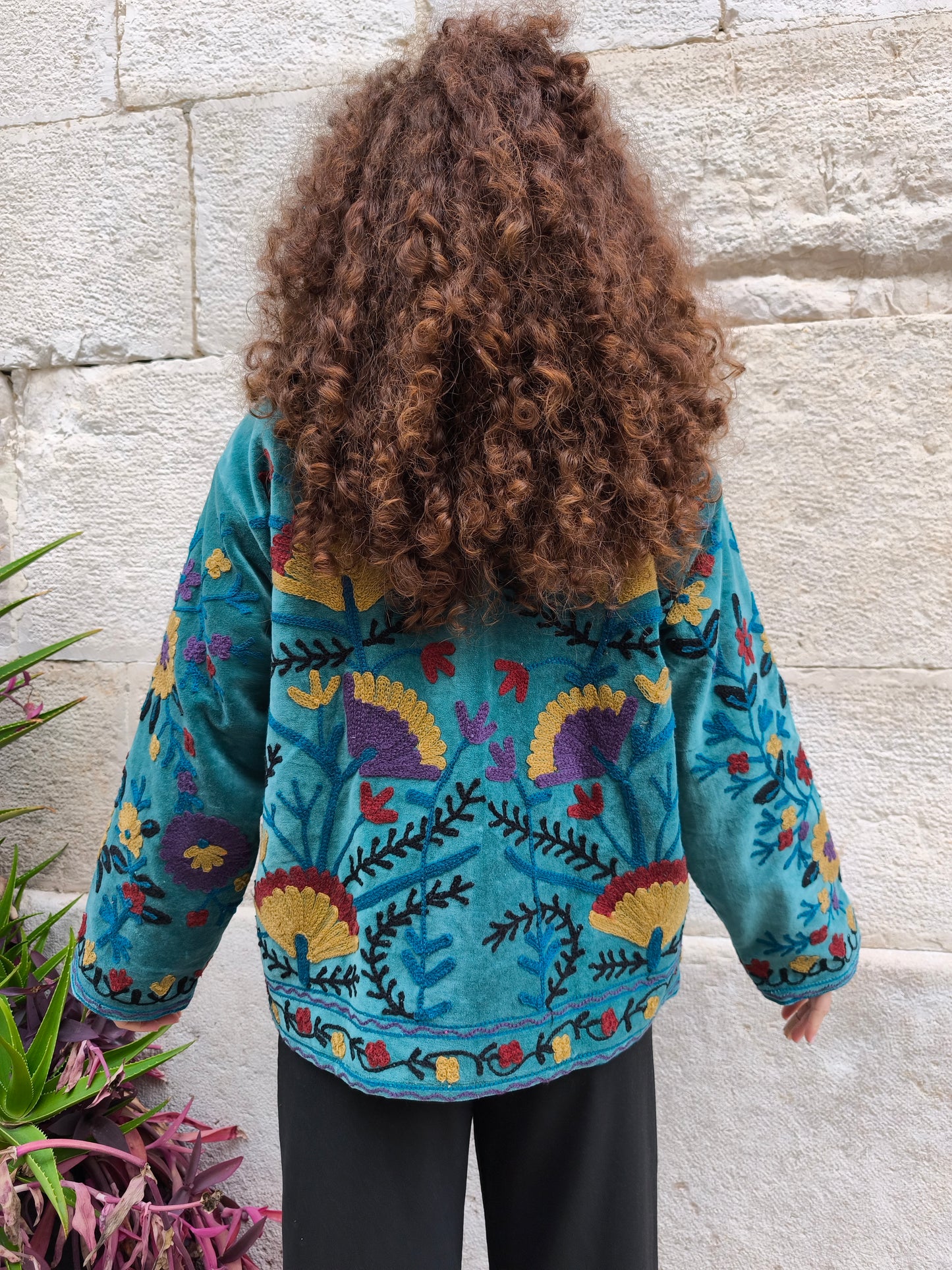 Giacca Velluto Suzani India 21S