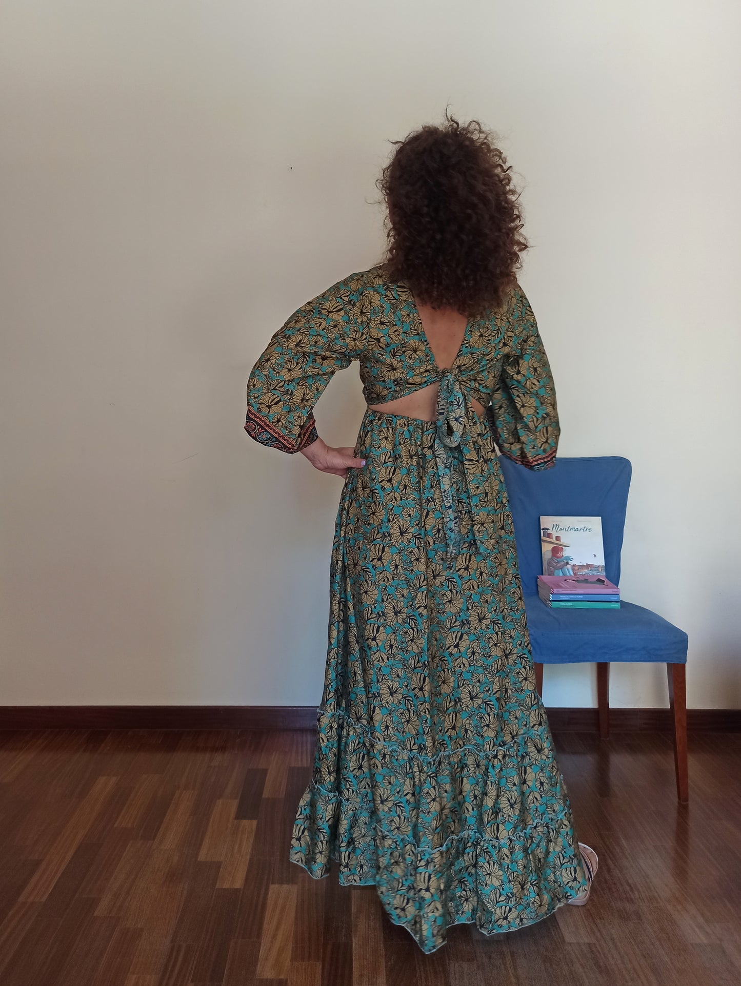 Long dress size L A165