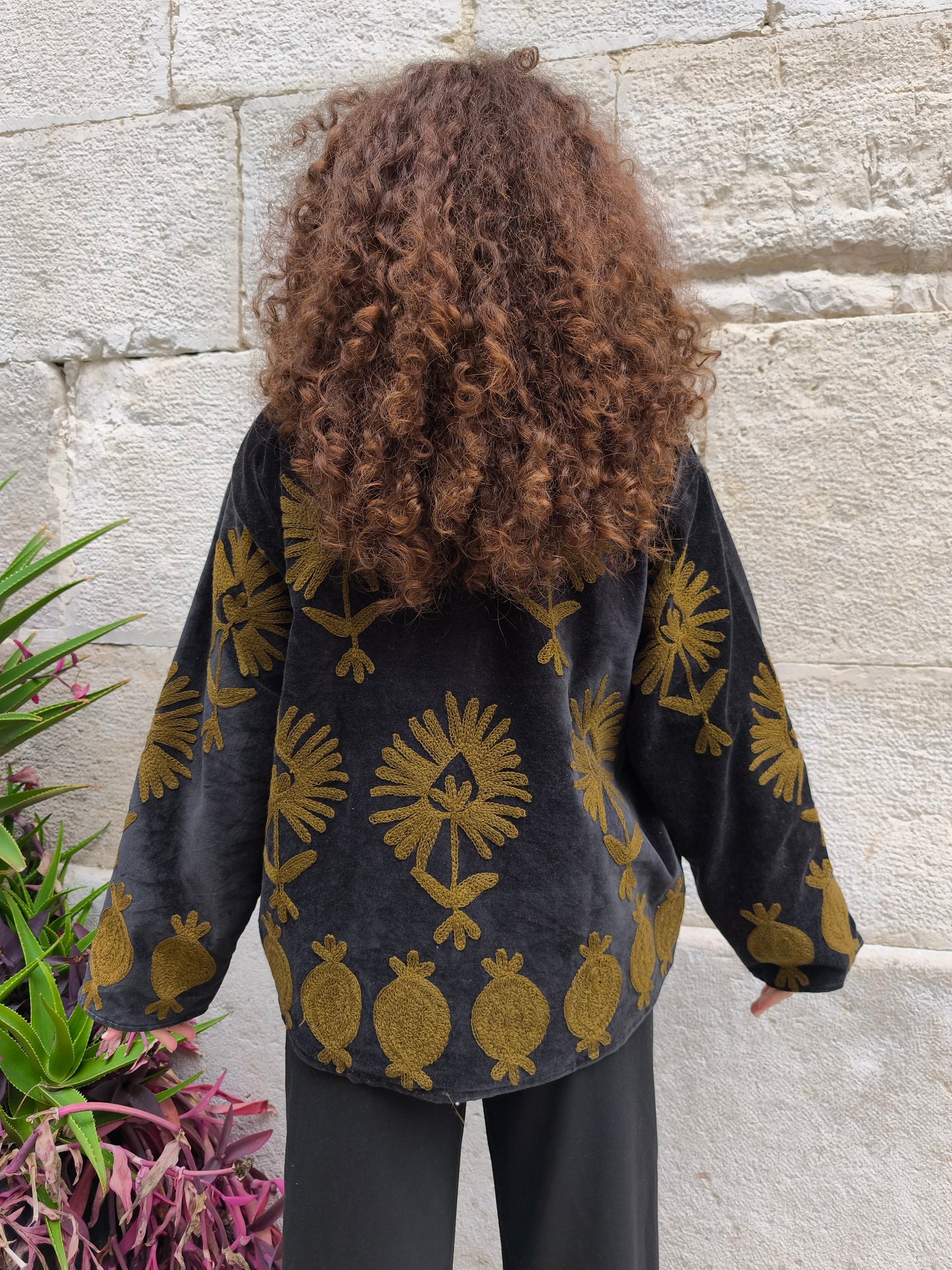 Giacca Velluto Suzani India 20S