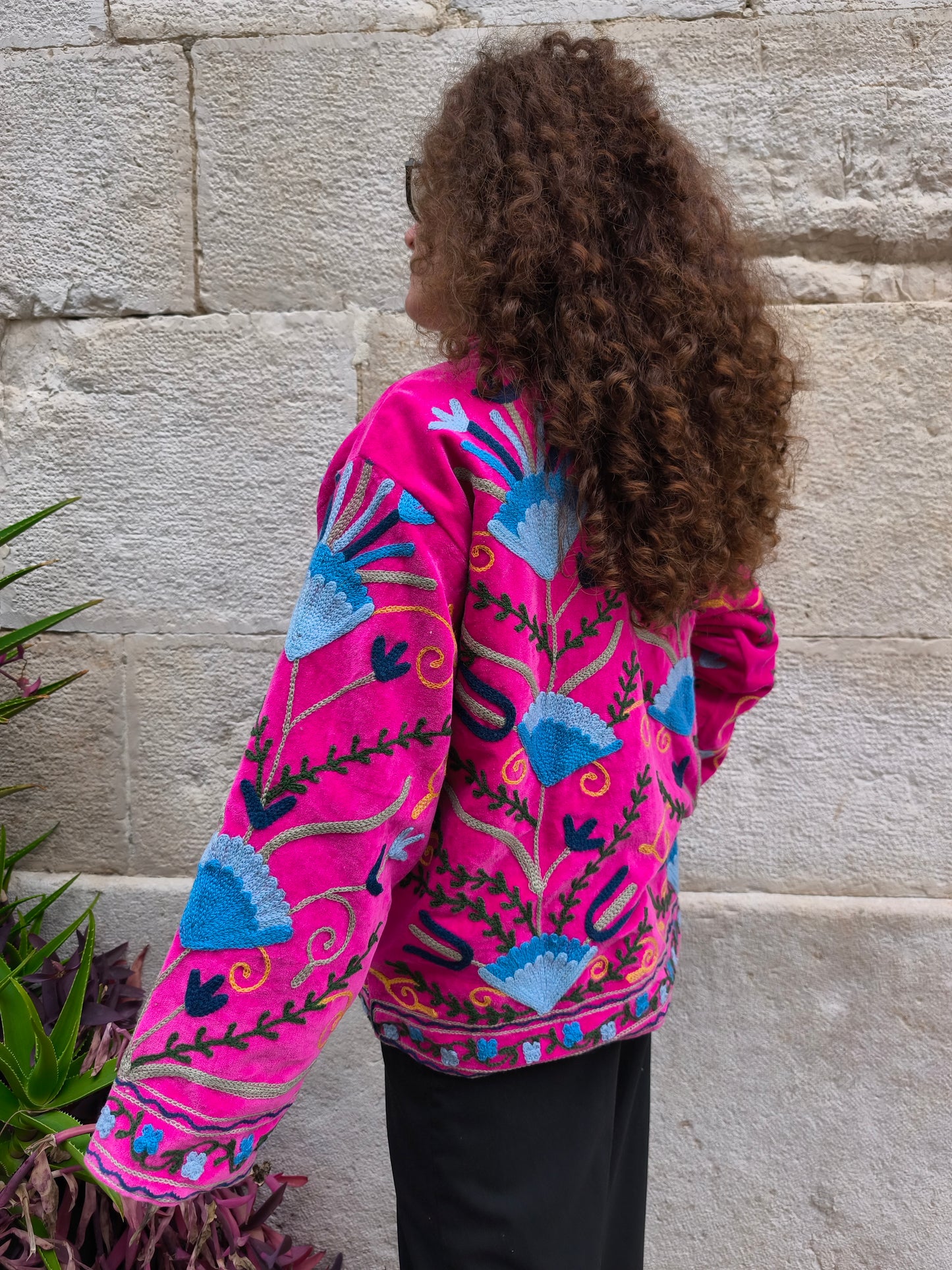 Giacca Velluto Suzani India 22S