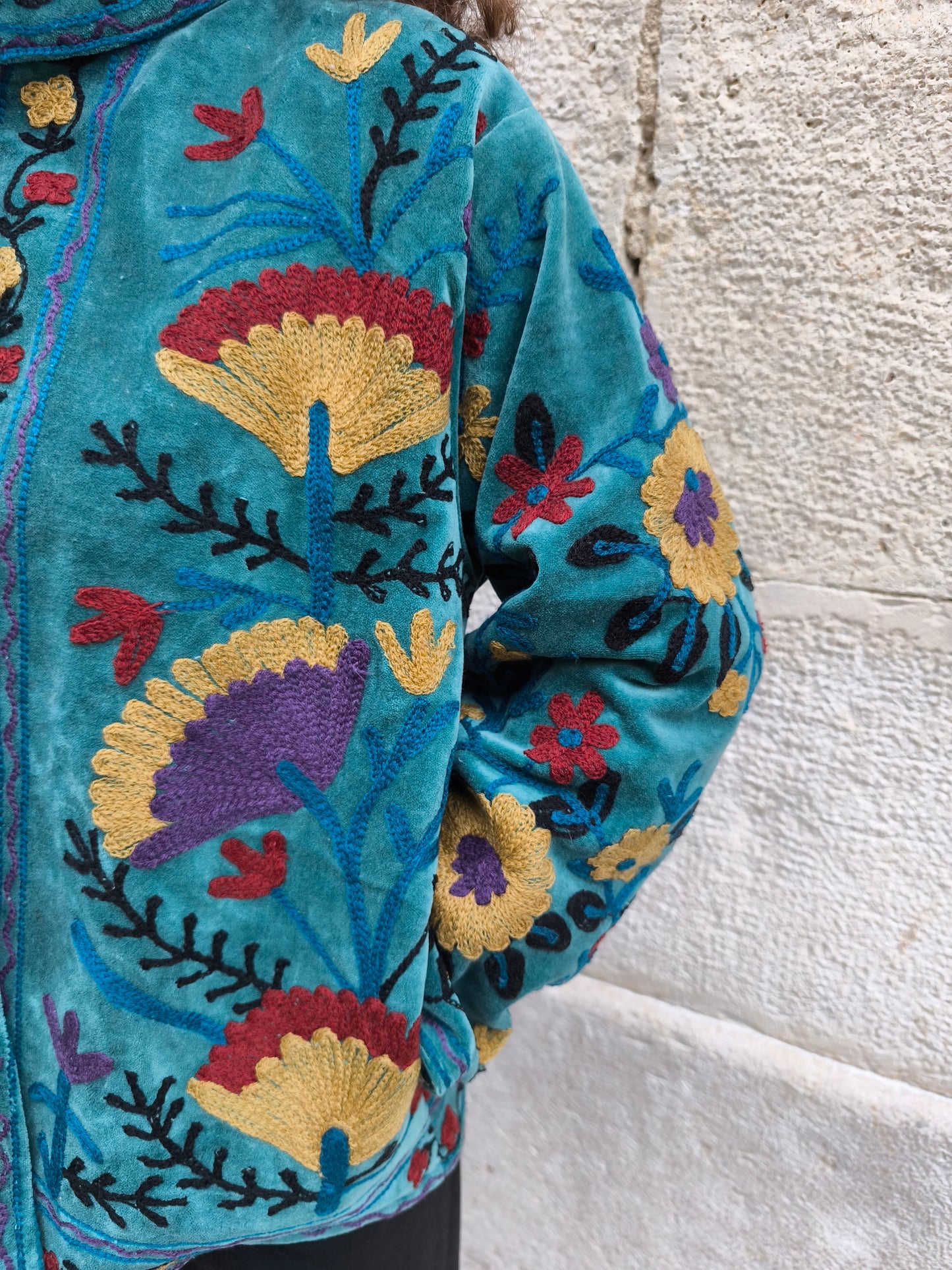 Giacca Velluto Suzani India 21S