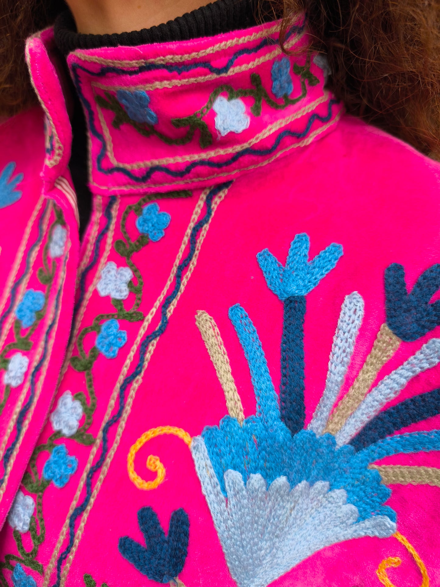 Giacca Velluto Suzani India 22S