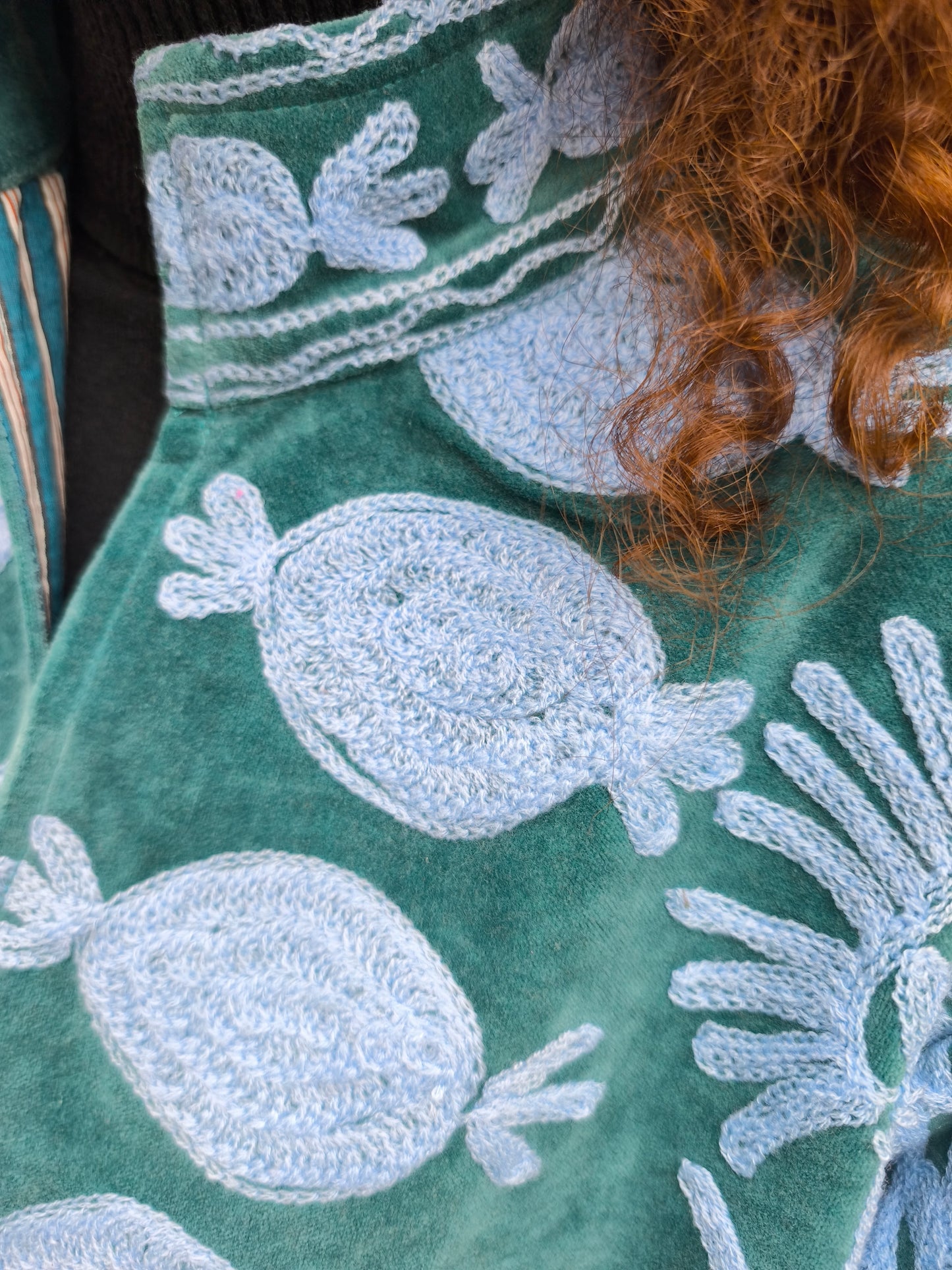 Giacca Velluto Suzani India 24S