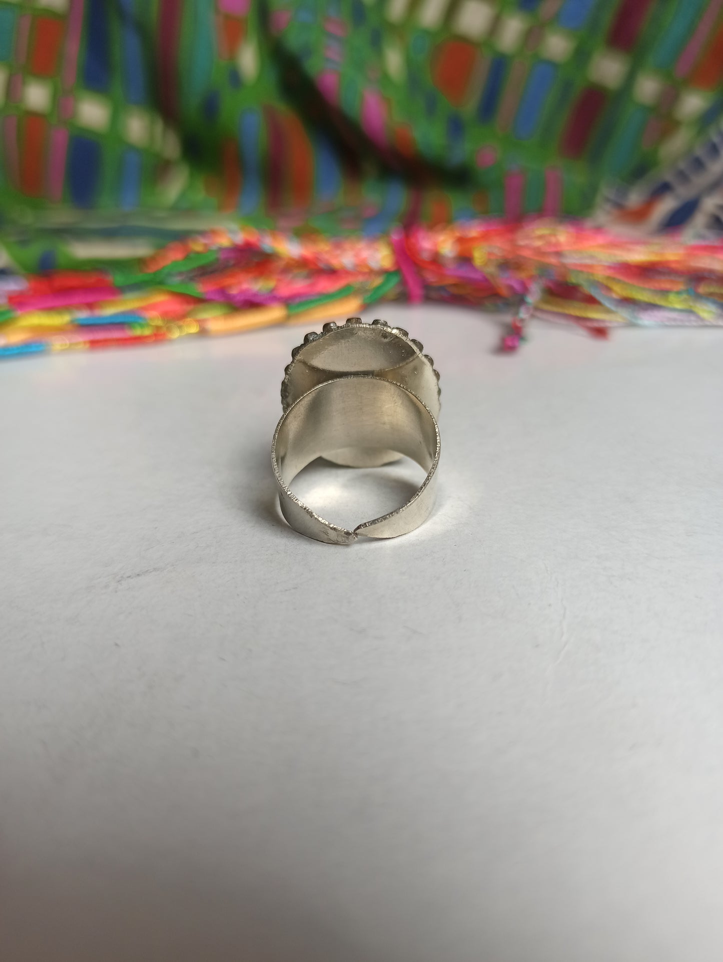 Nepalese mosaic ring