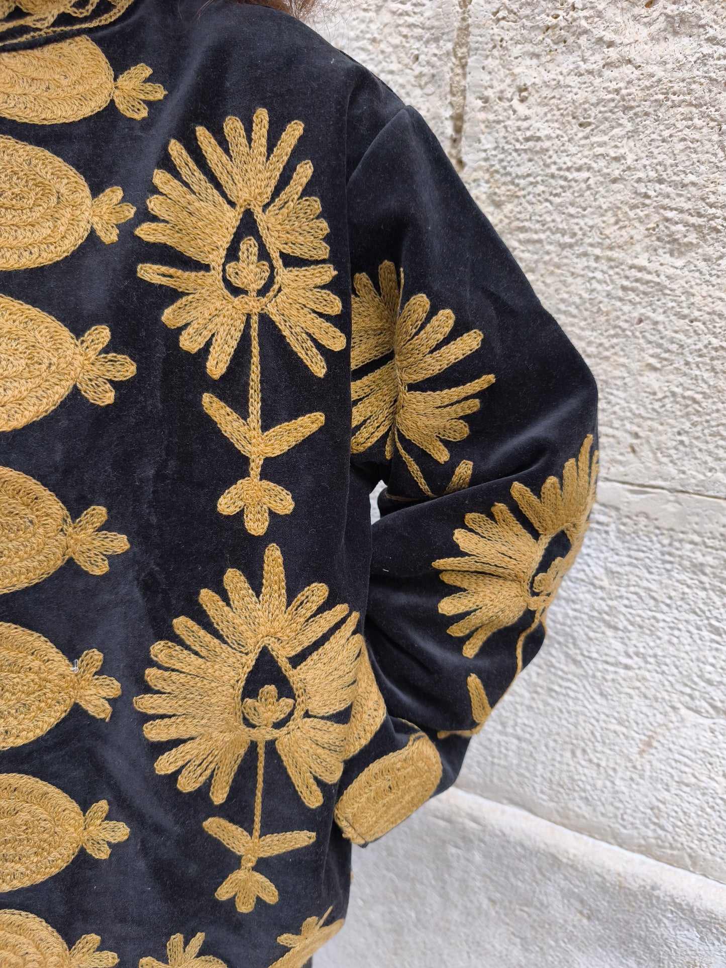 Giacca Velluto Suzani India 23S