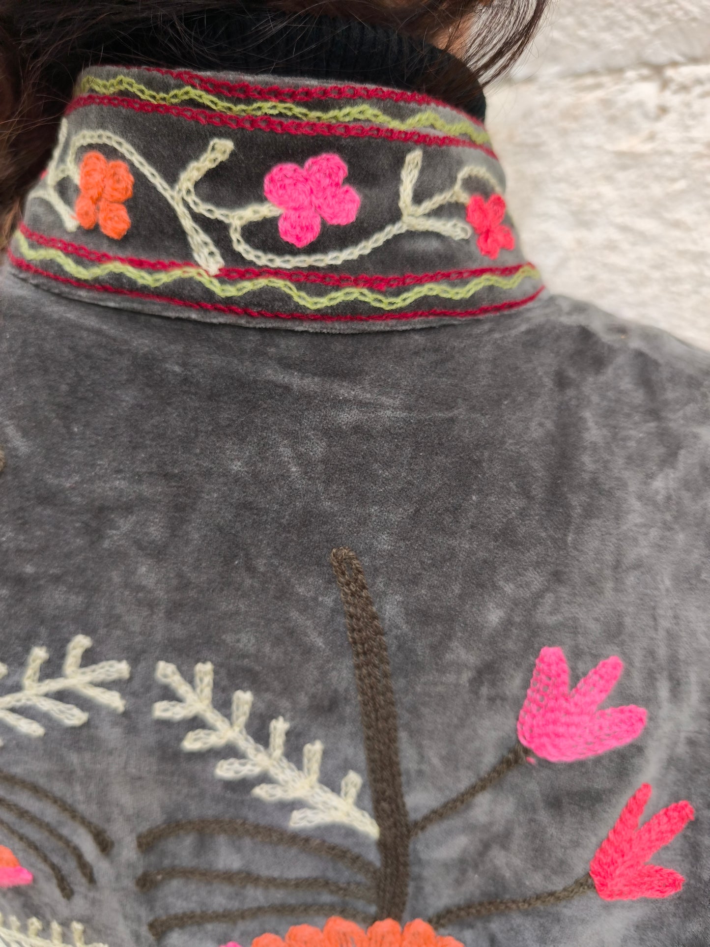 Giacca Velluto Suzani India 17S