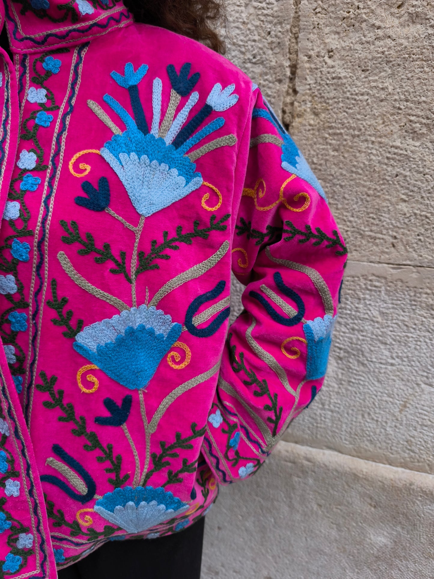 Giacca Velluto Suzani India 22S