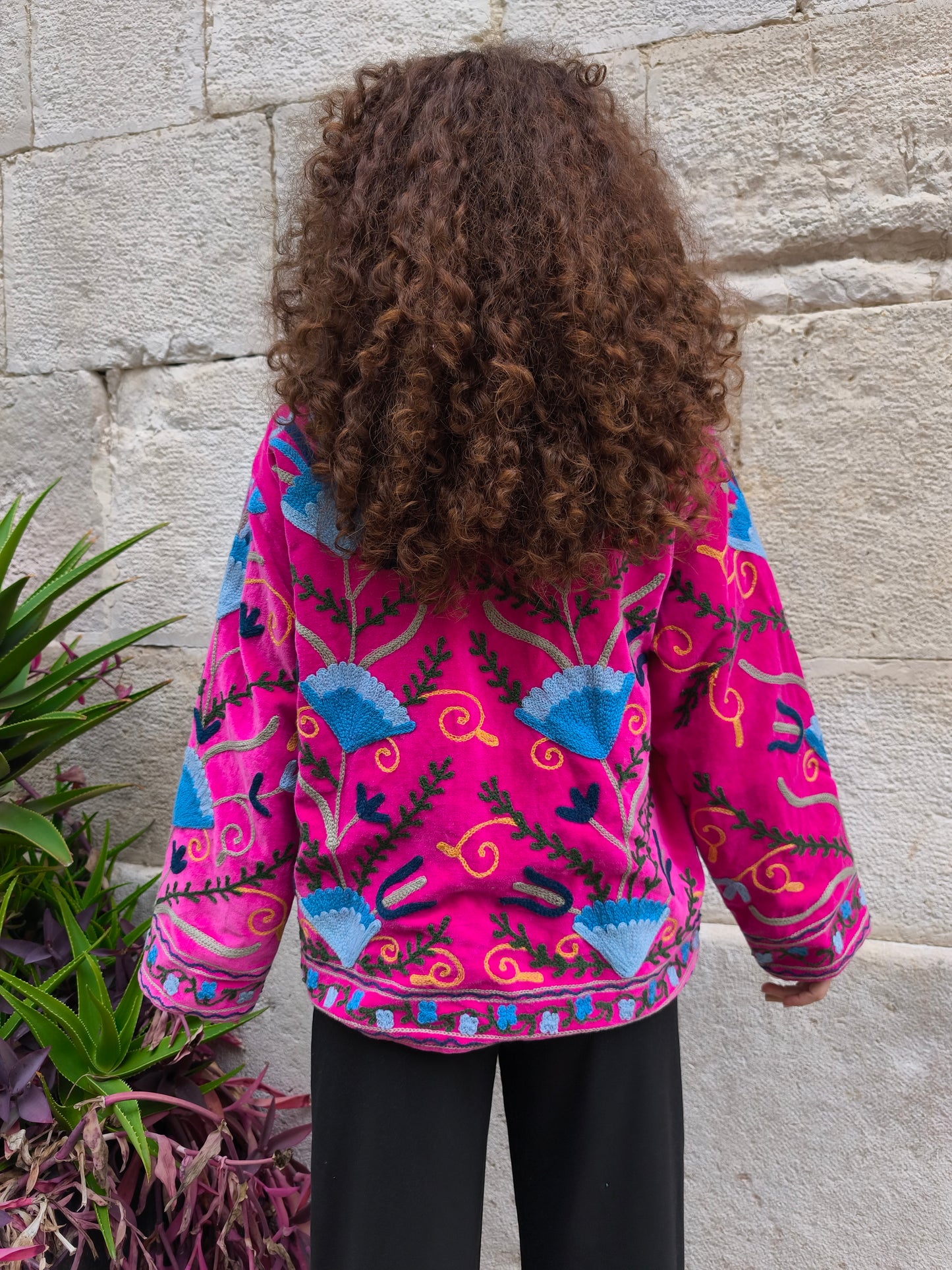 Giacca Velluto Suzani India 22S