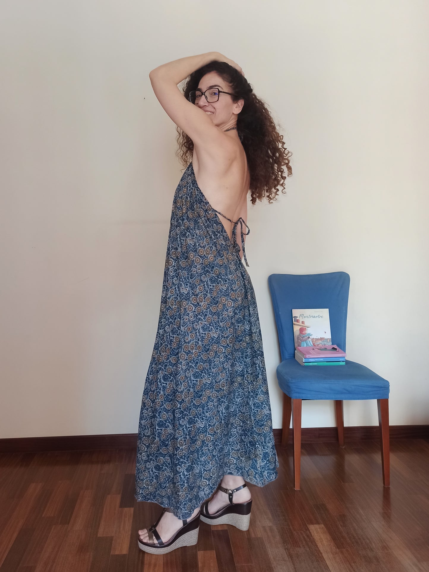 Handkerchief dress one size A53