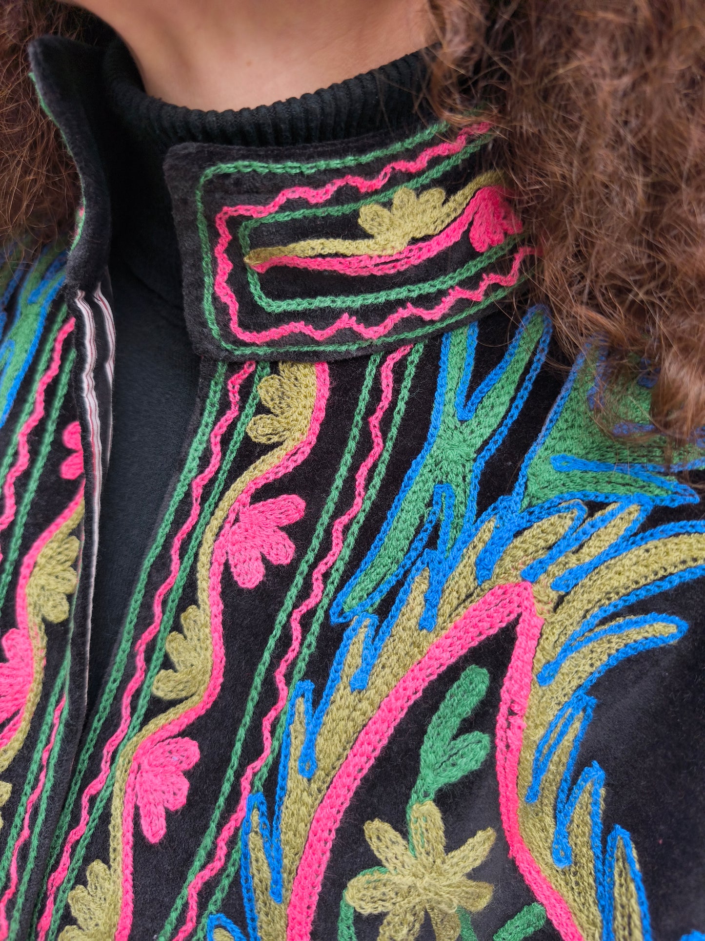 Giacca Velluto Suzani India 18S