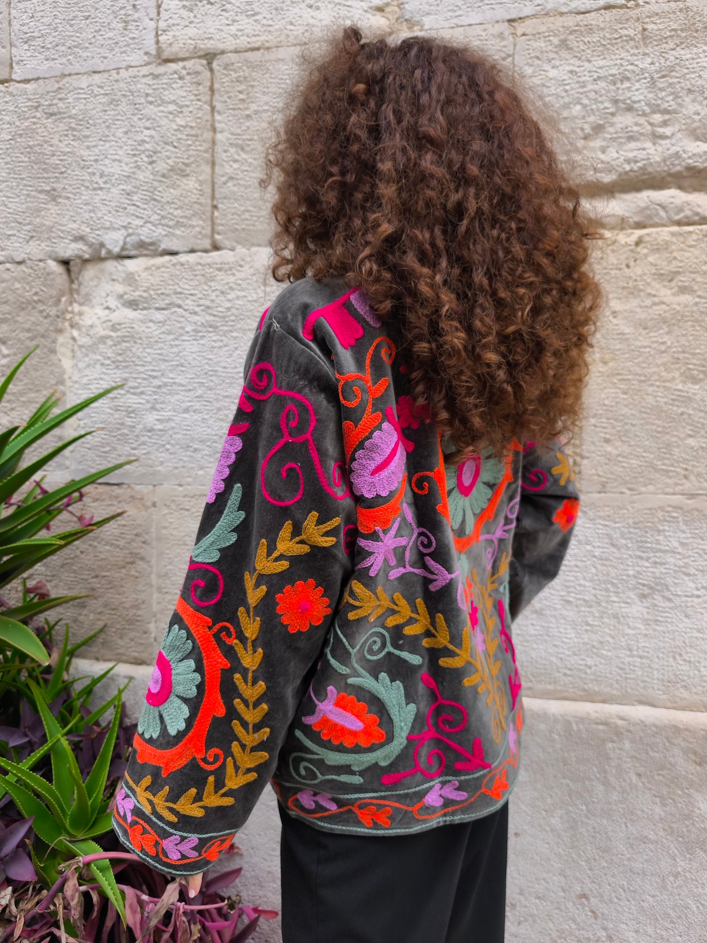 Giacca Velluto Suzani India 25S