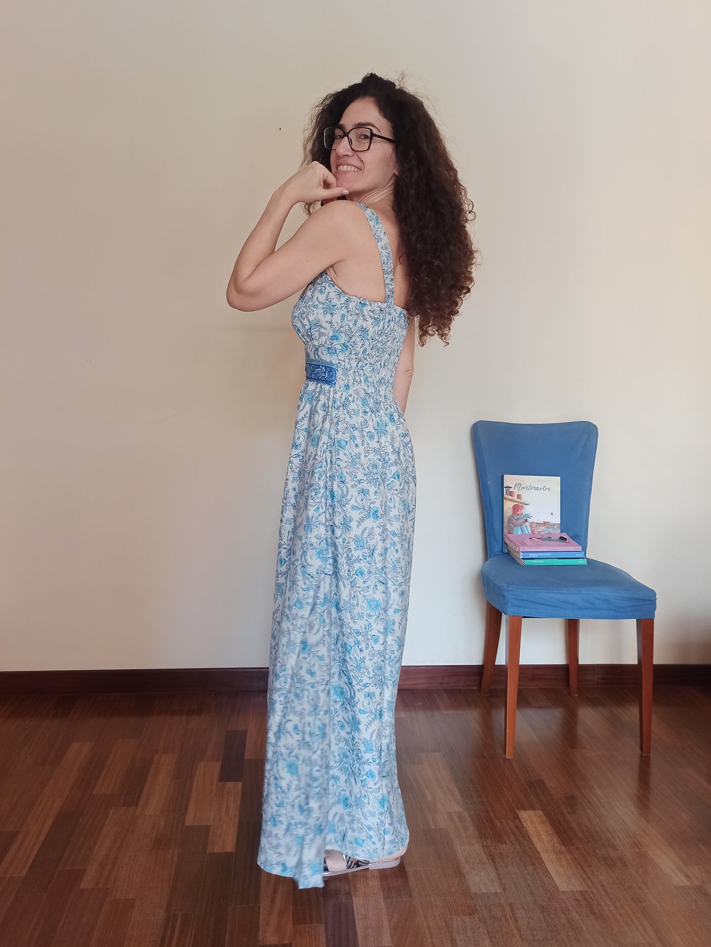 Langes Kleid Größe S/M A66