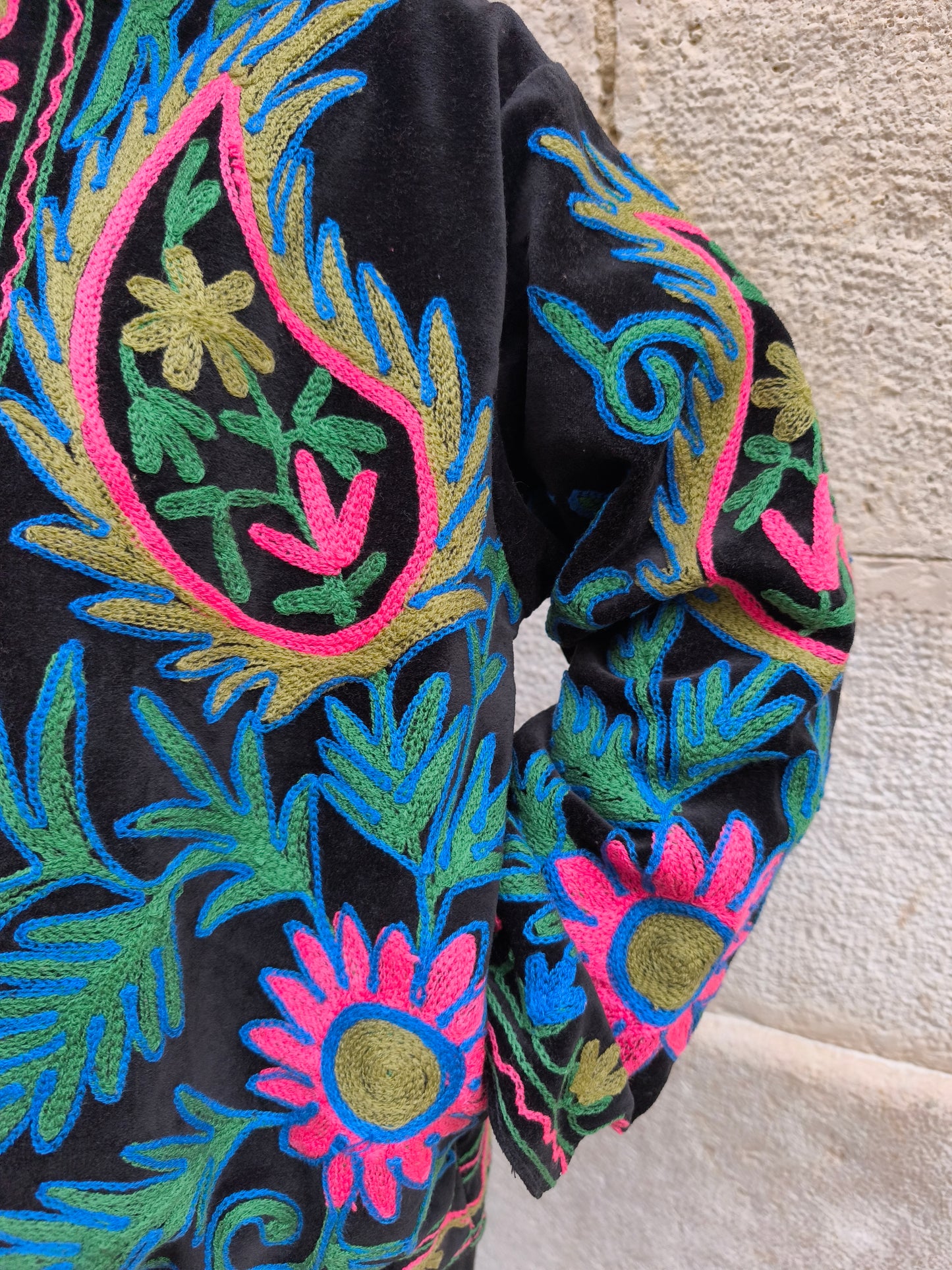 Giacca Velluto Suzani India 18S