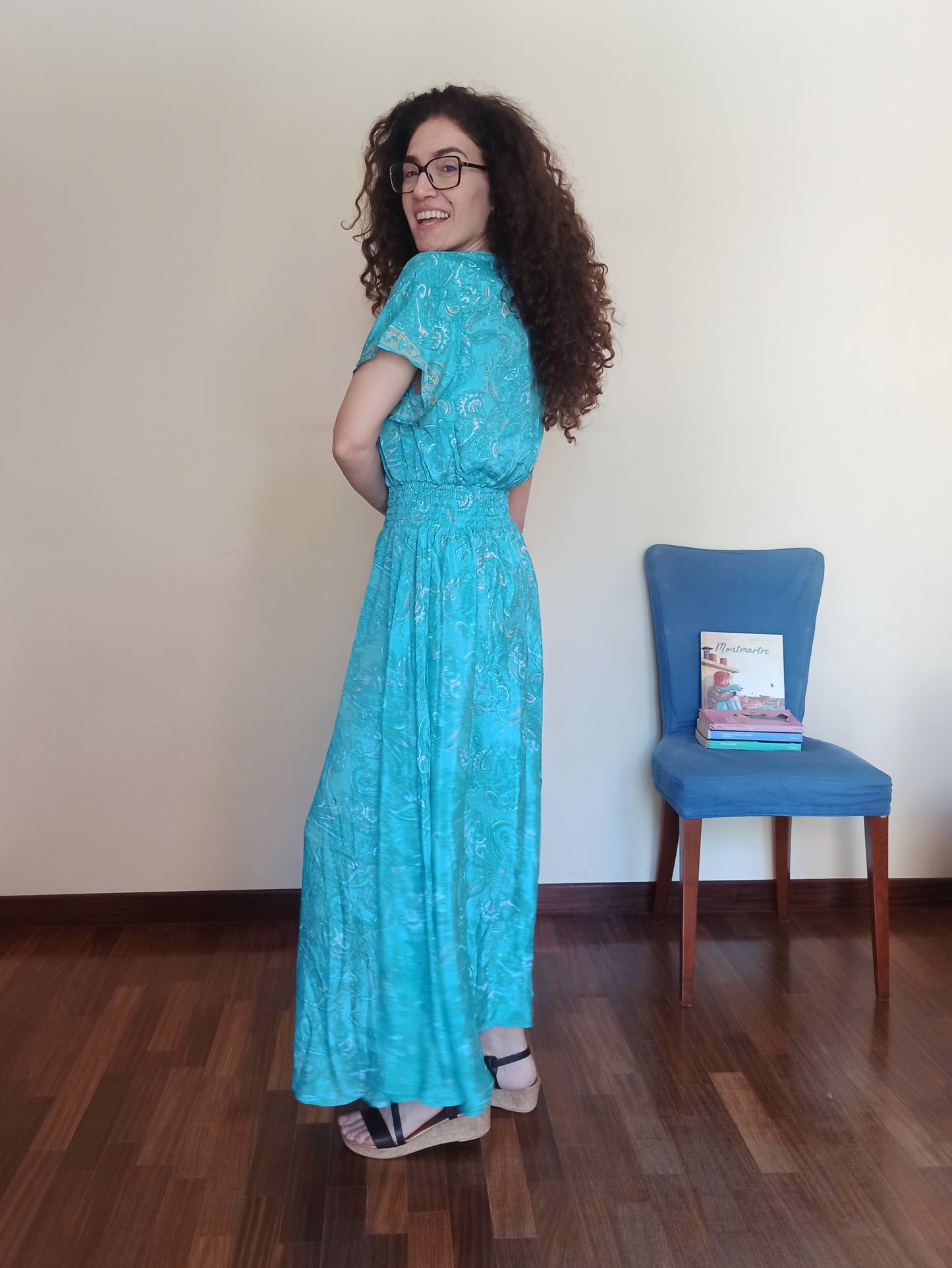 Long dress size L A83