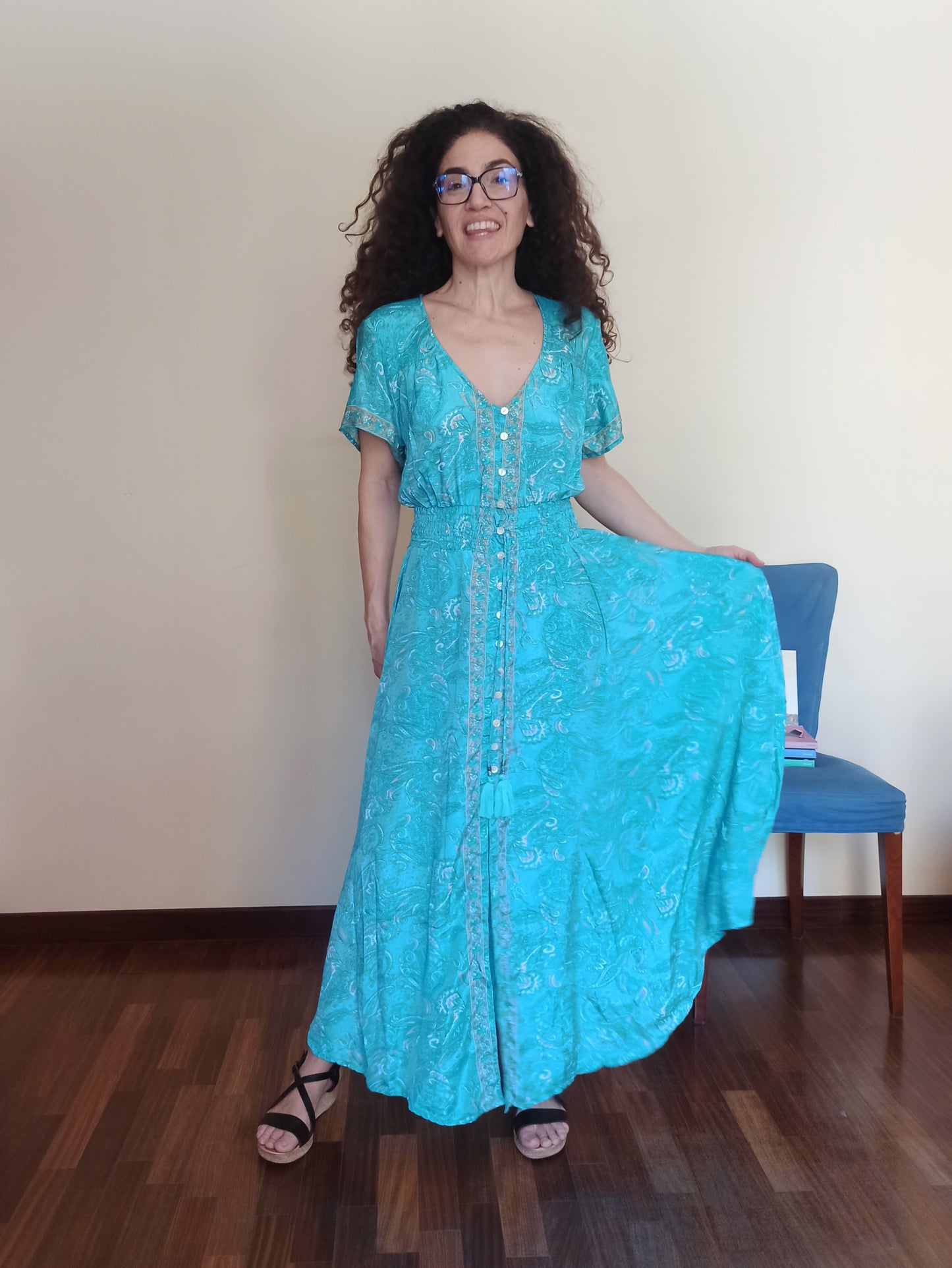 Long dress size L A83