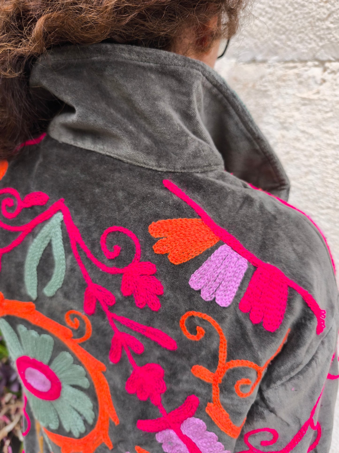 Giacca Velluto Suzani India 25S