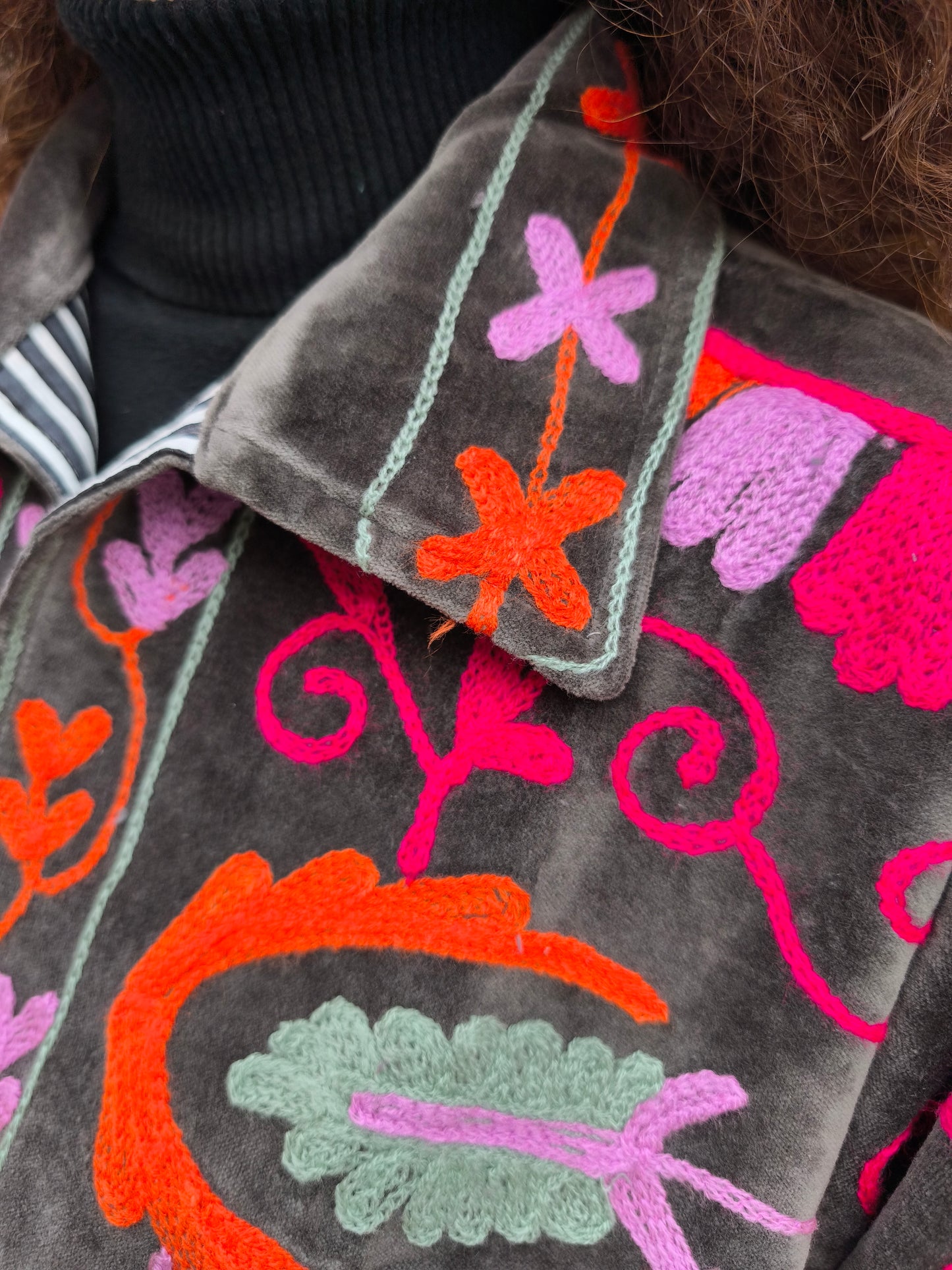 Giacca Velluto Suzani India 25S