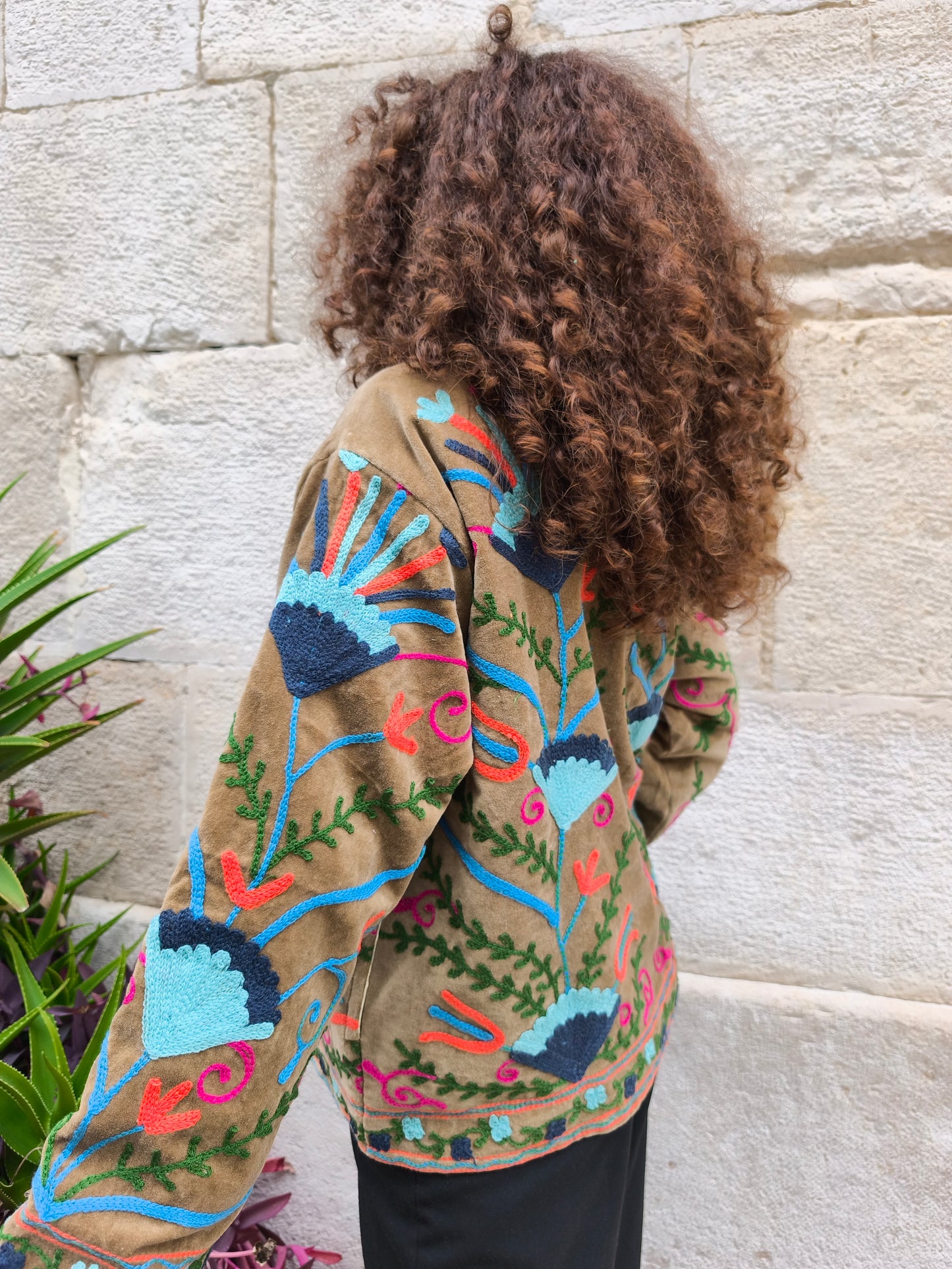 Giacca Velluto Suzani India 26S