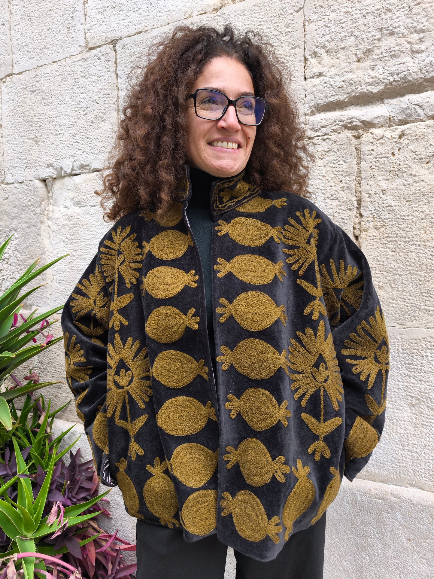 Giacca Velluto Suzani India 20S