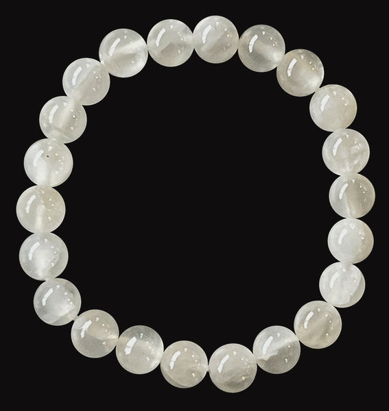 Seven 7 chakra semiprecious stone stretch bracelet