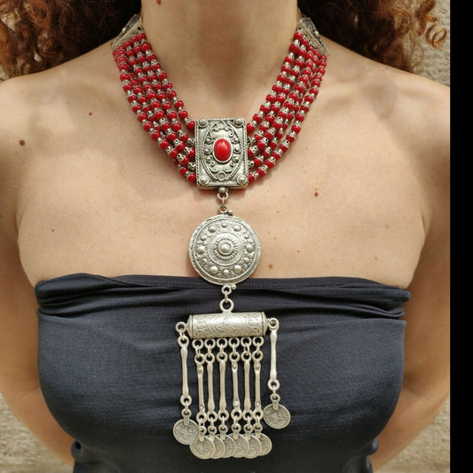 Collana "statement rosso"