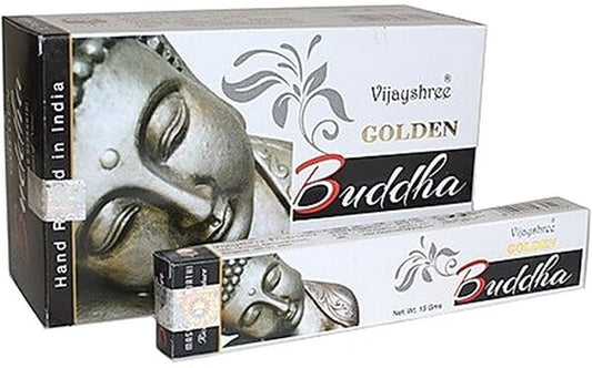 Golden Buddha Räucherstäbchen, 15 Gramm