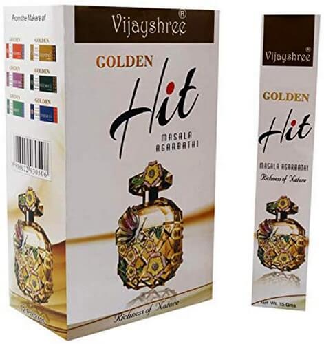 Golden Hit incense case 15 grams