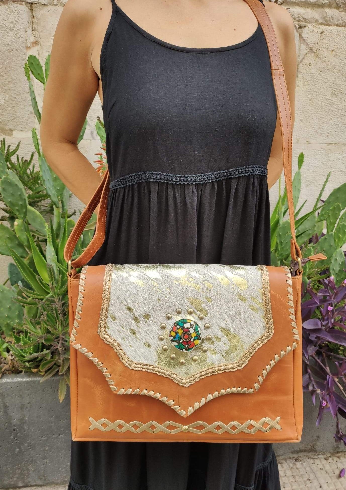 Super gipsy shoulder bag