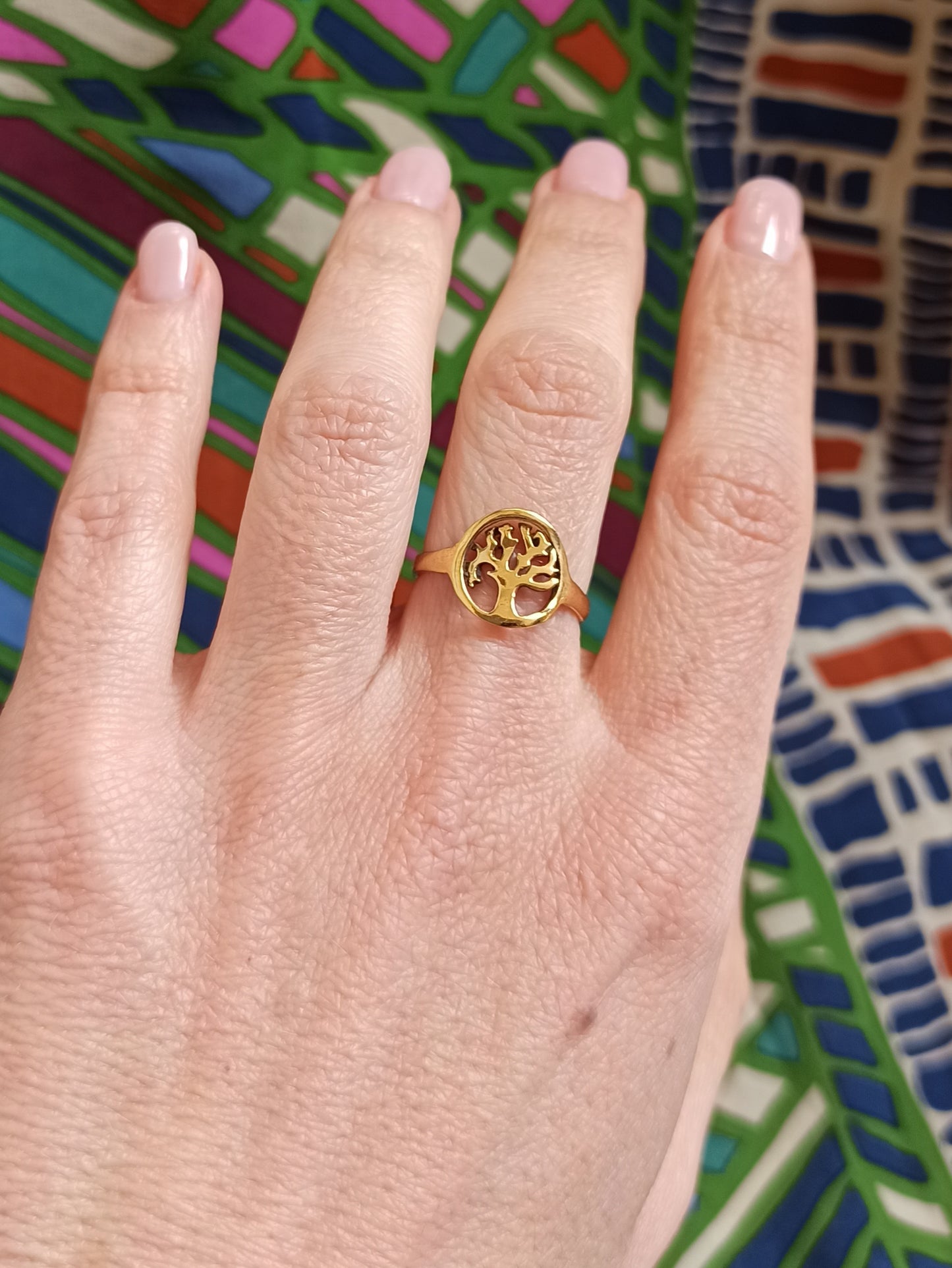 Alberto della vita golden boho ring