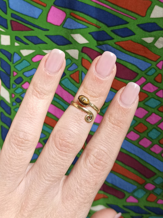 Goldener Boho-Ring von Comma