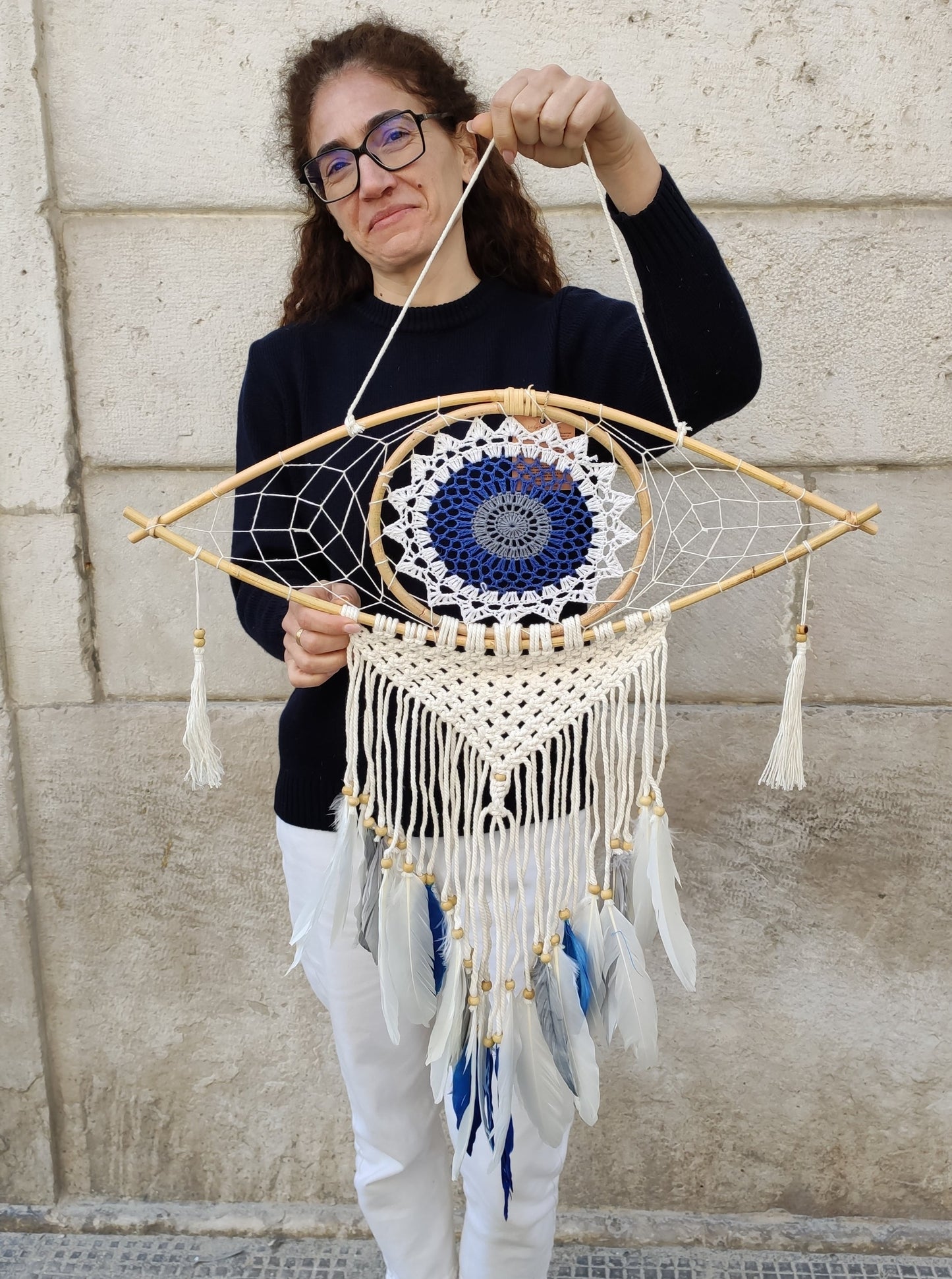 American Indian dream catcher large