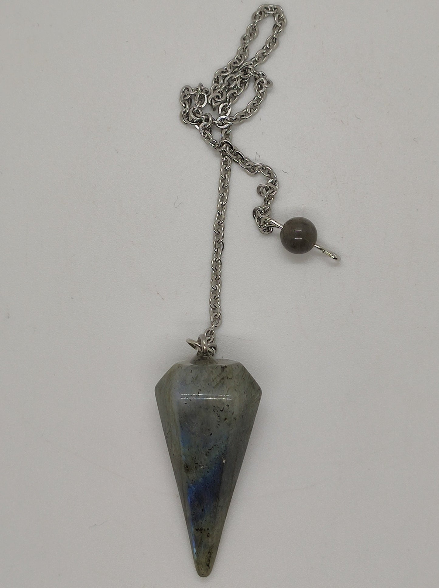 Pendolo pendolino prisma pietre dure labradorite