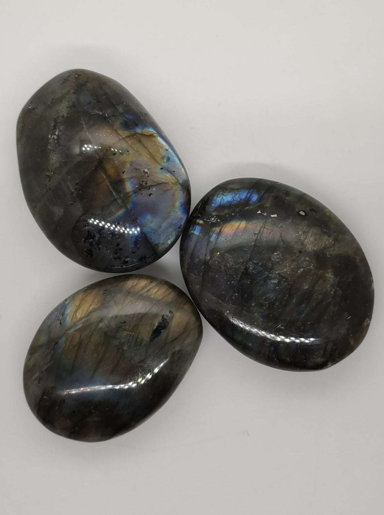 Tumbled Labradorite hard single mineral stone