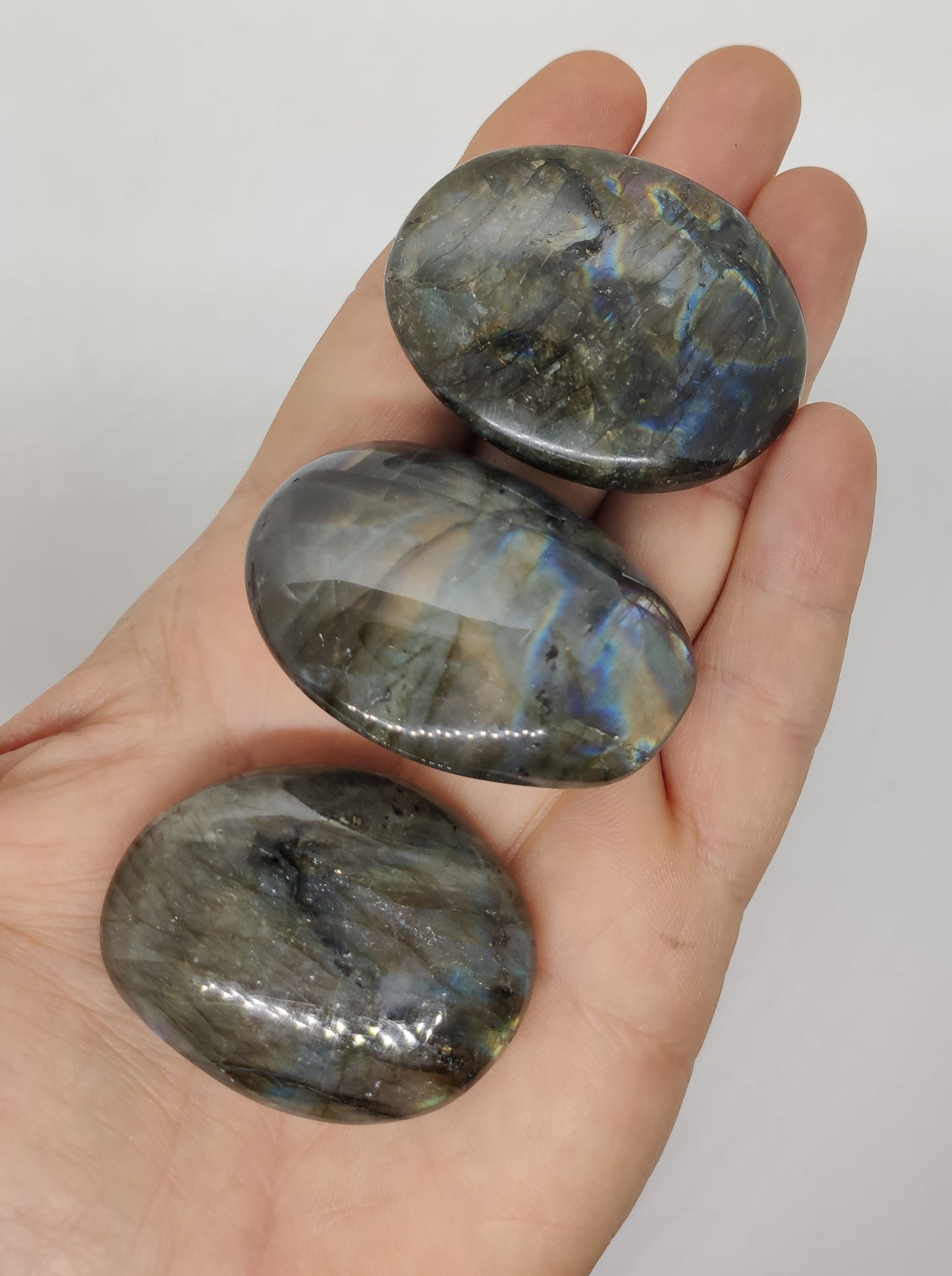 Tumbled Labradorite hard single mineral stone