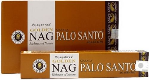 Golden Nag Palo Santo incense case 15 grams
