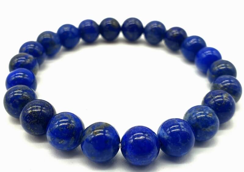 Lapislazuli-Hartstein-Stretch-Armband